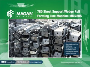 780 Sheet Support Wedge Roll Forming Line Machine