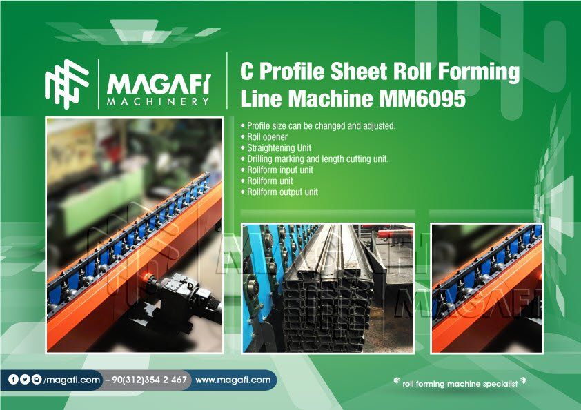 C-Profile-Sheet-Roll-Forming-Line-Machine